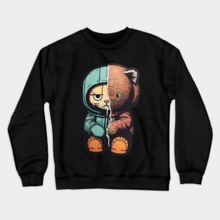 Street Cat Crewneck Sweatshirt